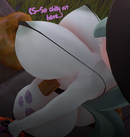 anthro anthrofied areola big_breasts big_butt bikini biped black_clothing blush breasts butt clothed clothing cutie_mark detailed_background dialogue female female_anthro grey_areola grey_body grey_hair hair hat headgear headwear high-angle_view huge_breasts mouth_closed multicolored_hair outside public public_exposure skimpy solo string_bikini swimwear tail text thick_thighs two-piece_swimsuit two_tone_hair two_tone_tail purplefondue friendship_is_magic hasbro my_little_pony marble_pie_(mlp) earth_pony equid equine horse mammal pony 3d_(artwork) digital_media_(artwork) english_text hi_res