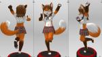 anthro clothed clothing female skimpy solo werefox_(artist) julia_(werefox) canid canine fox mammal 16:9 3d_(artwork) digital_media_(artwork) widescreen