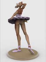 anthro ballerina ballet ballet_dress bottomwear butt clothing dance_shoes dancewear dress exposure_variation female footwear pointe_shoes shoes skirt solo tutu bambookat giraffe giraffid mammal 3:4 3d_(artwork) absurd_res animated digital_media_(artwork) hi_res huge_filesize no_sound short_playtime turntable_(animation) webm