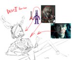 anthro biting_on_toothpick guitar male musical_instrument plucked_string_instrument reference_image shitpost solo string_instrument toothpick watashiao drive_(movie) five_nights_at_freddy's konami metal_gear metal_gear_rising:_revengeance platinumgames scottgames bonnie_(fnaf) raiden_(metal_gear) ryan_gosling lagomorph leporid mammal rabbit hi_res meme sketch