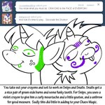 1:1 bitterplaguerat dialogue duo english_text equid equine freckles friendship_is_magic hasbro horn makeover male mammal my_little_pony mythological_creature mythological_equine mythology sleeping snails_(mlp) snips_(mlp) text unicorn