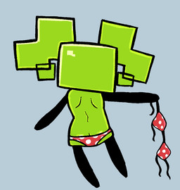 bikini bikini_top_removed black_arms black_legs blue_background butt clothing female female_humanoid green_body green_hair green_skin hair holding_bikini_top not_furry pattern_bikini pattern_clothing pattern_swimwear pigtails rear_view red_bikini red_clothing red_swimwear simple_background solo spots spotted_bikini spotted_clothing spotted_swimwear standing swimwear two-piece_swimsuit smogchelo mario_bros nintendo paper_mario mimi_(paper_mario) humanoid 2025 aliasing binary_drawing digital_drawing_(artwork) digital_media_(artwork)