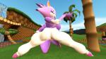 anthro female solo shocking_(artist) sega sonic_the_hedgehog_(series) blaze_the_cat domestic_cat felid feline felis mammal 16:9 2015 3d_(artwork) digital_media_(artwork) widescreen