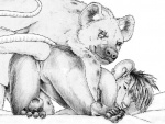 all_fours ambiguous_gender anthro barefoot bed butt claws drhoz dungeons_&_dragons female fisting fur gnoll hair hindpaw hyena interspecies looking_at_viewer looking_back monochrome nipples nude one_eye pawpads paws penetration piercing plain_background presenting presenting_hindquarters pussy raised_tail rat rodent sex smile soles spots spread_legs spreading toes tongue tongue_out vaginal vaginal_fisting vaginal_penetration
Rating: Explicit
Score: 7
User: megadeth
Date: December 30, 2013