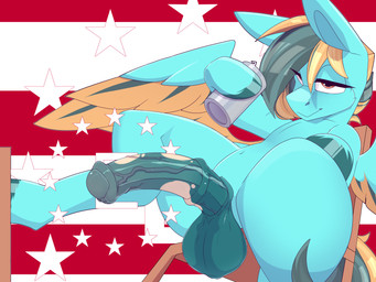 animal_genitalia animal_penis balls big_penis bodily_fluids equine_genitalia equine_penis erection feathered_wings feathers feral genital_fluids genitals hair looking_at_viewer male nude penis simple_background solo swift_bolt_(oc) tail wings chapaevv hasbro my_little_pony mythology fan_character equid equine mammal mythological_creature mythological_equine pegasus 4:3 absurd_res digital_media_(artwork) hi_res