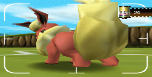 all_fours ambiguous_gender big_butt butt camera feral fur outside presenting red_body red_fur shaking_butt sky solo tail tail_motion tail_whip tan_body tan_fur taunting wide_hips unknown_artist nintendo pokemon eeveelution flareon generation_1_pokemon pokemon_(species) 3d_(artwork) 3d_animation animated digital_media_(artwork)
