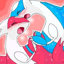 ambiguous/ambiguous ambiguous_gender blush bodily_fluids duo eon_duo eyes_closed feral feral_on_feral legendary_duo open_mouth sex sweat pasaran nintendo pokemon generation_3_pokemon latias latios legendary_pokemon pokemon_(species) 1:1 aliasing digital_media_(artwork) low_res oekaki