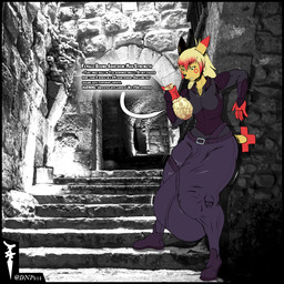 anthro big_penis clothing genitals growth gynomorph huge_penis hyper hyper_genitalia hyper_penis intersex penis text transformation dnp101 nintendo pokemon generation_3_pokemon plusle pokemon_(species) 1:1 english_text hi_res