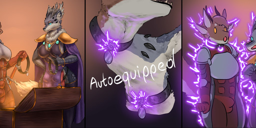 anatomically_correct anatomically_correct_genitalia animal_genitalia animal_penis anthro anthro_to_feral bodily_fluids breasts canine_genitalia canine_penis cunnilingus cursed_object degradation dungeon duo female genital_transformation genitals gynomorph intelligence_loss intersex lactating milk multi_breast musk oral penis saliva sex species_transformation steam transformation vaginal bulkrolly kriya_(krichy) canid canine canis domestic_dog mammal absurd_res hi_res