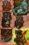 acid black_fur black_nose blood blue_fur bone canine death digestion dying eyes_closed frown fur gore grotesque_death happy ifus intestines mammal open_mouth orange_fur skeleton smile teeth vorarephilia wolf yellow_eyes
Rating: Explicit
Score: 3
User: Der_Traubenfuchs
Date: March 08, 2013