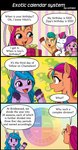 3_panel_comic blue_hair bodily_fluids calendar crying dialogue eyes_closed female feral fur gift hair hooves horn male orange_body orange_fur pink_hair purple_body purple_fur sweat sweatdrop tears tears_of_joy text white_body white_fur wings uotapo hasbro mlp_g5 my_little_pony mythology hitch_trailblazer_(mlp) izzy_moonbow_(mlp) pipp_petals_(mlp) sunny_starscout_(mlp) zipp_storm_(mlp) earth_pony equid equine horse mammal mythological_creature mythological_equine pegasus pony unicorn 2023 comic english_text hi_res