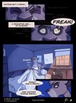 anthro bedroom comic dialogue disney dream english_text felid female gasp hi_res jace_apollo lion looking_down mammal pantherine profanity scared solo text the_lion_king vitani_(the_lion_king) waking_up young