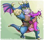 activision anal anal_penetration anthro anthro_on_feral anthro_penetrating anthro_penetrating_feral balls bestiality big_penis blue_body bodily_fluids bubba_(spyro) butt claws clothing digital_media_(artwork) dragon duo erection feral feral_penetrated fucked_silly genitals hi_res horn huge_penetration larger_male looking_pleasured male male/male male_penetrated male_penetrating male_penetrating_male muscular muscular_anthro muscular_male mythological_creature mythological_scalie mythology nude open_mouth penetration penile penile_penetration penis penis_in_ass pink_penis purple_balls purple_body purple_eyes rescued_dragons_(spyro) scales scalie sex simple_background size_difference smaller_male smaller_penetrated smile spikes spyro spyro_reignited_trilogy spyro_the_dragon stand_and_carry_position standing standing_sex tail tongue vallus wings