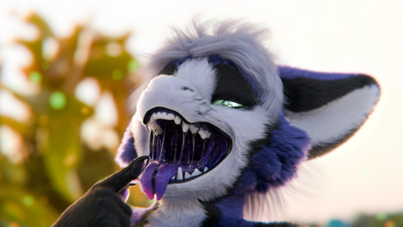 bodily_fluids dunes fur mouth_shot open_mouth saliva saliva_string teeth tongue tongue_out white_body white_fur shinyumbra 16:9 3d_(artwork) 4k absurd_res blender_(artwork) digital_media_(artwork) hi_res widescreen