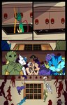 anthro bottomwear bra cellar chain clothing collar concern dancing desert female green_body green_skin harem_outfit leash lekku_(anatomy) loincloth male party purple_body purple_lekku purple_skin sand scared slave trap_door underwear trevhart mythology ratchet_and_clank sony_corporation sony_interactive_entertainment star_wars louness louness_astaria alien ambiguous_species dragon human kobold lombax mammal mythological_creature mythological_scalie rodian scalie twi'lek absurd_res character_request comic hi_res