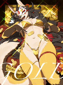 5_fingers anthro bikini bikini_bottom bikini_top biped black_hair breasts claws clothed clothed_anthro clothed_female clothing countershade_fur countershade_torso countershading female finger_claws fingers fur green_eyes hair looking_at_viewer lying medium_breasts navel on_back open_mouth open_smile orange_body orange_fur orange_tail smile solo swimwear tail teeth tongue two-piece_swimsuit kame_3 golden_week masked_fox_(kame_3) canid canine fox mammal 2026 3:4 absurd_res digital_drawing_(artwork) digital_media_(artwork) hi_res
