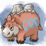 belly chubby_cheeks female feral male solo fatunicorn nintendo pokemon camelid camerupt generation_3_pokemon mammal pokemon_(species) 1:1 hi_res