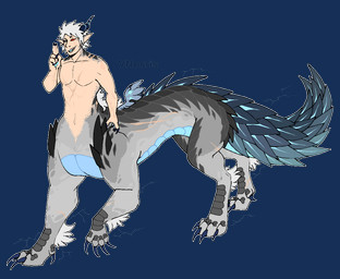 bioluminescence black_body black_eyes black_scales blue_body blue_pawpads blue_scales blue_underbelly claws facial_scar fur glowing grey_body grey_scales hair horn male pawpads paws raised_paw red_eyes scales scar simple_background solo spikes spikes_(anatomy) spines tan_body tan_scales transparent_background vestigial_wings white_hair wings puppetmaster13uwu mythology kakashi_hatake dragon dragon_taur mythological_creature mythological_scalie scalie taur alpha_channel