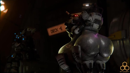 big_butt bodily_fluids butt duo genitals group huge_butt huge_hips huge_thighs machine male male/male metal metallic_body penis sex sleeping sweat sweaty_butt thick_thighs thigh_sex trio wide_hips triata electronic_arts respawn_entertainment titanfall background_character human humanoid mammal robot spectre_(titanfall) 3d_(artwork) 3d_animation animated digital_media_(artwork) no_sound short_playtime webm