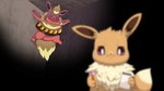 brown_body brown_ears brown_fur brown_tail duo fur fur_tuft holding_note_pad holding_object holding_pencil note_pad open_mouth pencil_(object) red_body red_ears tail tuft drunk_oak nintendo pokemon eevee eeveelution flareon generation_1_pokemon pokemon_(species) 16:9 2022 hi_res widescreen