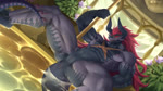 16:9 2d_animation animal_genitalia animal_penis animated anthro anus bathroom becoming_erect bushiroad consentacles demon_lord_dragon_batzz detailed_background dragon future_card_buddyfight genital_slit genitals hair imminent_anal inkudoragoon long_playtime male motion_tweening muscular muscular_anthro muscular_legs muscular_male mythological_creature mythological_scalie mythology nipples no_sound penetration penis penis_tentacles red_eyes red_hair scalie sex slit_penetration slit_play solo spread_legs spreading tail tapering_penis tentacle_sex tentacles water webm widescreen