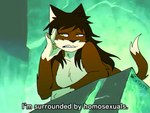 anthro breasts dialogue featureless_breasts female hair rock solo tail teeth text catkitte disney the_lion_king domestic_cat felid feline felis mammal 2020 digital_drawing_(artwork) digital_media_(artwork) signature