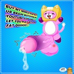 anthro balls big_balls big_penis black_eyes blush bodily_fluids box container cross-popping_vein drooling duo erection excited exclamation_point food fur genital_fluids genitals huge_balls huge_penis hyper hyper_balls hyper_genitalia hyper_penis male multicolored_body multicolored_fur onomatopoeia penis pink_body pink_fur pink_tail precum profanity purple_body purple_fur purple_nose saliva sharp_teeth sound_effects tail teeth text three-quarter_view throbbing throbbing_penis tongue two_tone_tail vein veiny_penis white_body white_fur white_tail rydryd gegagedigedagedago lankybox max_design_pro roblox roblox_man_face foxy_(lankybox) gadagadigadagadao_nugget nugget_(max_design_pro) canid canine canis food_creature fox mammal meat_creature 1:1 2025 absurd_res digital_media_(artwork) english_text hi_res