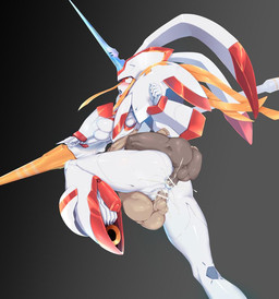 anal anal_penetration anus blush bodily_fluids bottomless breasts butt censor_bar clothed clothing cum cum_in_ass cum_in_vagina cum_inside female genital_fluids genitals group group_sex ineffective_censorship looking_at_viewer machine macro male not_furry open_mouth penetration penis raised_leg rear_view red_eyes sex simple_background threesome trio vaginal vaginal_fluids vaginal_penetration vulva pochincoff darling_in_the_franxx studio_trigger strelizia human humanoid mammal robot censored digital_media_(artwork)