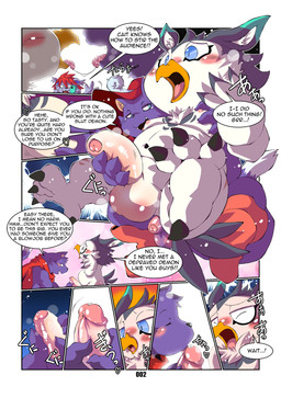 3_claws 4_fingers after_kiss annoyed anthro anthro_on_anthro asking asking_another balls beak becoming_erect bedroom_eyes belly big_belly big_penis black_body black_claws black_feathers black_hair black_tail_feathers blue_balls blue_body blue_eyes blue_fur blue_penis blue_tail blush blush_lines bodily_fluids boots border bottomwear butt cape chain cheek_tuft chest_tuft claws clothed clothing cloud crouching detailed_background dialogue dipstick_ears dipstick_tail dripping duo ear_markings electronics erection eyes_closed facial_markings facial_tuft feather_hands feathers fingers flaccid footwear foreskin fur genital_fluids genitals glans glistening glistening_genitalia glistening_glans glistening_nipples glistening_penis gradient_eyes green_eyes grey_body grey_fur grin grope group hair half-closed_eyes half-erect happy hat hat_feather hat_off head_markings head_tuft headgear headwear hind_claw hind_toe holding_object holding_penis holding_phone humanoid_genitalia humanoid_penis imminent_oral imminent_sex inner_ear_fluff kissing leaking_precum light looking_pleasured loose_feather low-angle_view male male/male markings moob_grab moobs multicolored_body multicolored_ears multicolored_eyes multicolored_fur multicolored_penis narrowed_eyes navel nervous nine_frame_image nipples nude number open_beak open_mouth open_smile orange_beak orange_eyes outline page_number partially_retracted_foreskin penile penis penis_grab penis_kissing phone pink_balls pink_glans pink_markings pink_nipples pink_penis pose precum precum_drip presenting pupils purple_balls purple_body purple_fur purple_penis purple_tail recording red_background red_boots red_cape red_clothing red_eyes red_footwear red_hair red_hat red_headwear robe robe_only saliva saliva_on_tongue scratching seductive shoes side_view simple_background sky slightly_chubby slightly_chubby_anthro slightly_chubby_male slit_pupils smile smirk spiky_hair standing tail tail_feathers tail_markings taking_off_hat talking_to_another text thick_penis thick_thighs tongue trio tuft two_tone_body two_tone_eyes two_tone_fur two_tone_penis two_tone_tail white_balls white_body white_border white_feathers white_outline white_penis white_sclera white_tail_tip wide_eyed yellow_sclera chibineco atlus celtic_mythology european_mythology megami_tensei megami_tensei_persona mythology persona_(series) persona_5 sega cait_sith_(megami_tensei) cool_(shin_megami_tensei) lufel avian bird canid canine canis cat-sith demon domestic_cat domestic_dog felid feline felis mammal owl 2025 character_name colored comic digital_drawing_(artwork) digital_media_(artwork) english_text hi_res japanese_text lighting multiple_scenes shaded