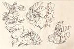 5_fingers anthro anthro_on_anthro anthro_penetrated anthro_penetrating anthro_penetrating_anthro big_breasts blush bodily_fluids boots breast_play breasts canon_x_oc clothing crossgender cum cum_on_breasts cum_on_face duo female female_penetrated fingers footwear from_behind_position genital_fluids genitals gloves handwear heart_pupils heart_symbol leg_glider_position licking male male/female male_penetrating male_penetrating_female markings mtf_crossgender nipples one_eye_closed open_mouth open_smile oral penetration penile penile_penetration penis penis_in_pussy penis_lick pussy raised_leg sex shoes smile speech_bubble standing_doggystyle striped_markings striped_tail stripes surprise sweat tail tail_grab tail_markings tail_tuft titfuck tongue topwear torn_clothing torn_topwear tuft vaginal vaginal_penetration twistedterra ratchet_and_clank sony_corporation sony_interactive_entertainment ratchet_(ratchet_and_clank) domestic_cat felid feline felis hybrid lagomorph leporid lombax mammal rabbit 2024 black_and_white monochrome traditional_media_(artwork)