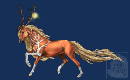 animal_genitalia antlers barely_visible_genitalia barely_visible_sheath blaze_(marking) blonde_mane brown_body brown_fur facial_markings feral fully_sheathed fur genitals green_eyes head_markings hooves horn leg_markings male mane markings quadruped sheath simple_background socks_(marking) solo standing tail transparent_background unguligrade white_body white_fur arsauron equid equine horse hybrid mammal 2015 alpha_channel digital_media_(artwork) hi_res