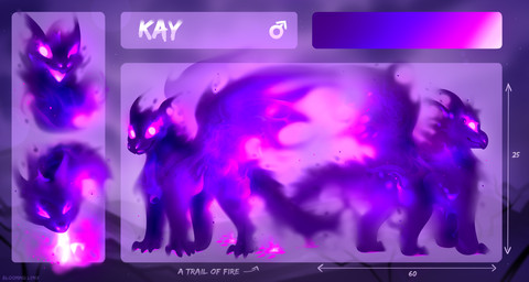 ambiguous_gender blue_body breath_powers elemental_manipulation feral fire fire_breathing fire_manipulation gender_symbol male_symbol mouth_closed open_mouth pawpads pink_eyes pink_pawpads purple_body quadruped side_view smoke solo symbol text wings bloominglynx mythology kay_(kaenraeobscuro) air_creature dragon elemental_creature living_smoke mythological_creature mythological_scalie scalie artist_name hi_res model_sheet male_(lore)