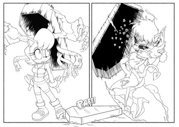 black_sclera clothing coffin coffin_corruption corruption disembodied_hand female footwear heart_symbol high_heels mind_control possession shoes spade_tail surprised tail tentacles transformation kandlin archie_comics sega sonic_the_hedgehog_(archie) sonic_the_hedgehog_(comics) sonic_the_hedgehog_(series) sally_acorn chipmunk ground_squirrel mammal reptile rodent scalie sciurid snake spirit comic monochrome sequence