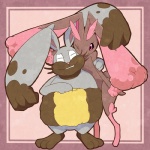 alternate_color ambiguous_gender anthro duo ear_hands one_eye_closed prehensile_ears unknown_artist nintendo pokemon diggersby generation_4_pokemon generation_6_pokemon lagomorph lopunny mammal pokemon_(species) shiny_pokemon 1:1