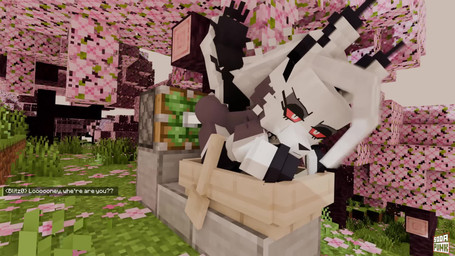 ambiguous_penetration anthro big_breasts breasts butt collar collar_only female from_behind_position fucking_machine fur genitals hair machine multicolored_body multicolored_fur nipples nude penetration piston red_eyes sex sex_toy solo tail text throbbing sodapunk sound_warning hellaverse helluva_boss microsoft minecraft minecraft_sheep_fucker mojang mythology xbox_game_studios loona_(helluva_boss) canid canid_demon canine demon hellhound humanoid mammal mythological_canine mythological_creature 16:9 3d_(artwork) 3d_animation animated digital_media_(artwork) hi_res short_playtime sound video widescreen