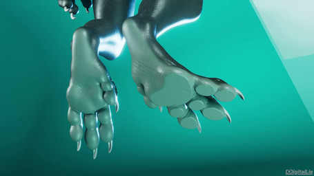 anthro claws feet foot_focus male pawpads paws solo squish stomping toes conditional_dnp digitallis kobold scalie 16:9 3d_(artwork) 3d_animation animated digital_media_(artwork) loop no_sound short_playtime webm widescreen
