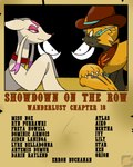 anthro claws clothing collar cowboy_hat eye_contact female fur group hat headgear headwear kerchief looking_at_another male poster text trio white_body white_fur yellow_body yellow_fur darknsfwindie nintendo pokemon pokemon_mystery_dungeon spike_chunsoft wanderlust erron_buchanan misu_nox generation_5_pokemon generation_7_pokemon legendary_pokemon mienshao pokemon_(species) zeraora absurd_res cover_art english_text hi_res