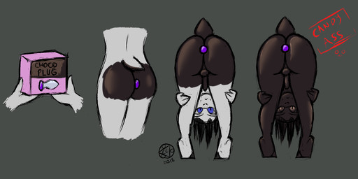 anal anal_penetration anthro balls base_one_layout basic_sequence bent_over biped butt buttplug buttplug_in_ass buttplug_insertion candy chocolate dessert food four_frame_image four_frame_sequence gem genitals gynomorph hair humanoid_genitalia humanoid_penis inanimate_transformation intersex jewel_buttplug linear_sequence looking_at_viewer nude object_in_ass one_row_layout penetration penis petrification plug_(sex_toy) plug_insertion presenting sex_toy sex_toy_in_ass sex_toy_insertion simple_background smile solo transformation transformation_sequence culixcupric culixcupric_(sheep) bovid caprine domestic_sheep mammal sheep 2018 digital_drawing_(artwork) digital_media_(artwork) sequence