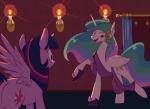 2014 butt cutie_mark equine female feral friendship_is_magic goattrain horn horse mammal my_little_pony pony princess_celestia_(mlp) smile twilight_sparkle_(mlp) winged_unicorn wings
Rating: Safe
Score: 12
User: Robinebra
Date: February 27, 2014