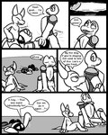 2_horns 4_fingers all_fours anthro anthro_penetrating anthro_penetrating_humanoid armor ass_up balls big_balls big_penis blush bodily_fluids bottomless breastplate butt butt_grab cape clothed clothing cum cum_in_ass cum_inside cum_on_butt cute_fangs dialogue erection eye_roll eyes_closed fangs fellatio fingers footwear genital_fluids genitals group group_sex hand_on_butt head_grab hood horn humanoid_genitalia humanoid_on_anthro humanoid_penetrated humanoid_penis internal internal_anal long_sleeves looking_pleasured male male/male male_penetrated male_penetrating male_penetrating_male nipples nude open_mouth oral penetration penile penis robe sex shirt shoes short_tail shoulder_pads sitting smile spiral_eyes spitroast tail teeth threesome throbbing throbbing_penis topwear trio ultilix caspar_the_frog leo_the_magician to-be-named-later amphibian demon frog humanoid shadow_creature 2025 comic greyscale monochrome
