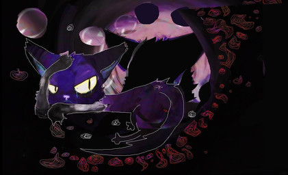 abstract_background ambiguous_gender black_body black_fur blue_body blue_fur bodily_fluids crying feral frown fur multicolored_body multicolored_fur purple_body purple_fur sad solo tears naircat domestic_cat felid feline felis mammal 2013 digital_drawing_(artwork) digital_media_(artwork)