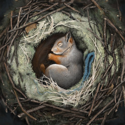 brown_tail curled_up feral fur ginger_fur grey_body grey_fur lichen multicolored_body multicolored_fur quadruped sleeping solo stick_nest tail renum63 mammal rodent sciurid tree_squirrel 1:1 2017 artrage_(artwork) digital_media_(artwork) digital_painting_(artwork) painting_(artwork)