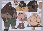 anthro armor aroused bodily_fluids bottomwear bulge clothing dialogue genital_fluids genitals gold_(metal) grumpy handjob headgear heart_symbol helmet male male/male nipples overweight overweight_male pants penile penis potion potion_bottle precum scar sex simple_background speech_bubble text thinking thought_bubble tusks pure_command a_minecraft_movie microsoft minecraft mojang xbox_game_studios duke_vatovi fan_character general_chungus unnamed_character domestic_pig mammal piglin suid suine sus_(pig) wild_boar digital_media_(artwork) english_text