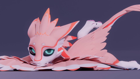 ambiguous_gender anthro black_sclera countershading digitigrade feathered_wings feathers feet foot_fetish fur green_eyes looking_at_viewer lying on_front pawpads paws pink_body pink_pawpads plant simple_background solo spiri'vali tail tail_motion tailwag tree tuft white_body white_countershading white_fur wings anonymous_artist hiyu_(modeler) avali 16:9 3d_(artwork) 3d_animation animated blender_(artwork) blender_cycles_(artwork) digital_media_(artwork) loop no_sound short_playtime video widescreen