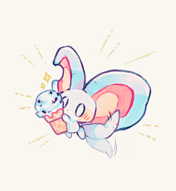 ambiguous_gender big_ears biped bipedal_feral blush blush_lines blush_stickers chibi daww dessert feral fluffy fluffy_tail food fur happy holding_food holding_ice_cream holding_ice_cream_cone holding_object ice_cream ice_cream_cone looking_at_viewer mouthless notched_ear semi-anthro simple_background solo sparkles tail tail_motion tailwag teal_body teal_fur three-quarter_view white_background white_eyes metro_(pixiv) kirby_(series) kirby_and_the_forgotten_land nintendo elfilin alien chinchilla chinchillid mammal rodent starling_(kirby) 2022 digital_drawing_(artwork) digital_media_(artwork) full-length_portrait portrait male_(lore)
