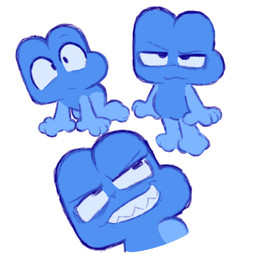 algebra blue_body blue_skin evil_grin grin male multiple_angles simple_background smile solo teeth white_background clockstops3am conditional_dnp stonerobjectum battle_for_dream_island object_shows four_(bfb) algebralian hi_res