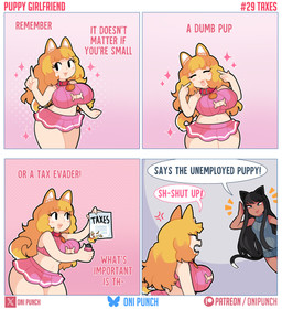 angry black_eyes black_hair black_tail cleavage_cutout cutout dark_body dark_skin dialogue duo eyelashes female fire hair lighter pink_background sharp_teeth simple_background smile sparkles standing tail teeth text thick_thighs onigiri_punch animal_humanoid canid canid_humanoid canine canine_humanoid cat_humanoid dog_humanoid felid felid_humanoid feline feline_humanoid human humanoid mammal mammal_humanoid absurd_res comic english_text hi_res