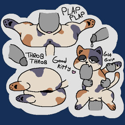 bestiality bodily_fluids erection female female_penetrated feral feral_penetrated from_front_position fur gangbang genital_fluids genitals grabbing_from_behind group group_sex heart_symbol held_up human_on_feral human_penetrating human_penetrating_feral interspecies male male/female male_penetrating mating_press onomatopoeia oral oral_penetration paws penetration penile penis raised_arm sex sound_effects tail text vaginal vaginal_penetration mznxmeow a_cat_is_fine_too calico_cat domestic_cat felid feline felis human humanoid mammal hi_res meme