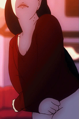 black_hair bottomless bouncing_breasts breast_drop breast_focus breasts clothed clothing fangs female female_humanoid genitals hair long_hair navel nipples not_furry open_mouth smooth_skin solo teeth undressing vulva mikeinel adventure_time cartoon_network marceline_abadeer humanoid vampire 2d_animation animated frame_by_frame low_res