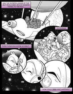 anthro balloon bodily_fluids crying female flying group inflatable machine male moon night plant rangerplane sad star tears text chris_fischer chip_'n_dale_rescue_rangers disney chip_(disney) dale_(disney) foxglove_(cdrr) monterey_jack_(cdrr) zipper_(cdrr) arthropod bat chipmunk fly_(animal) ground_squirrel insect mammal mouse murid murine rodent sciurid comic english_text hi_res